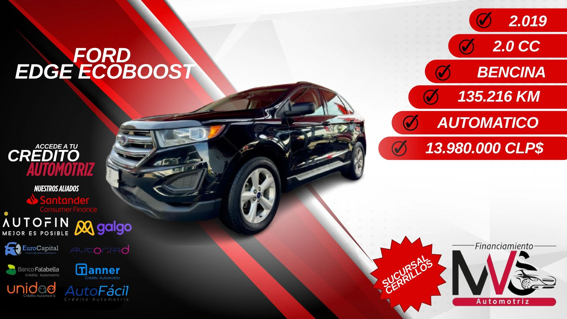 FORD EDGE ECOBOOST - Imagen 29